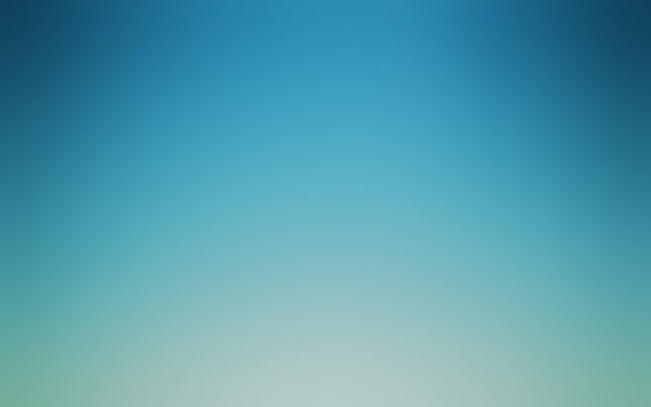 blue wallpaper, blurred, minimalism, gradient, HD wallpaper