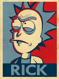 cartone animato, Rick and Morty, Rick Sanchez, Sfondo HD HD wallpaper