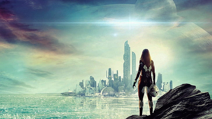 Civilization: Beyond Earth, Colorful, Filter, Strategy Games, HD wallpaper