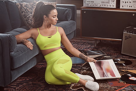 8K, Demi Lovato, 4K, HD papel de parede HD wallpaper