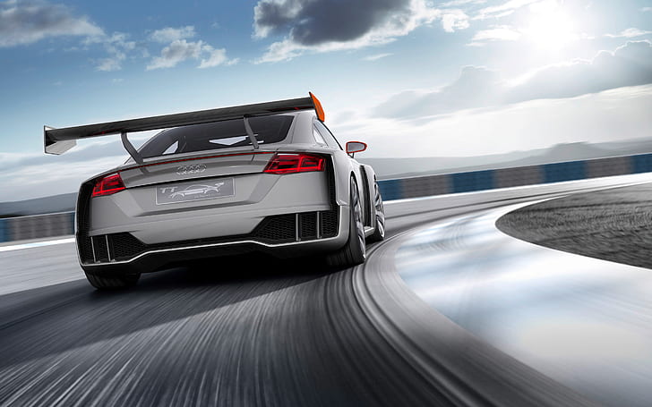 Audi TT Clubsport Turbo Concept 2015, концепт, ауди, клубспорт, турбо, 2015, HD обои