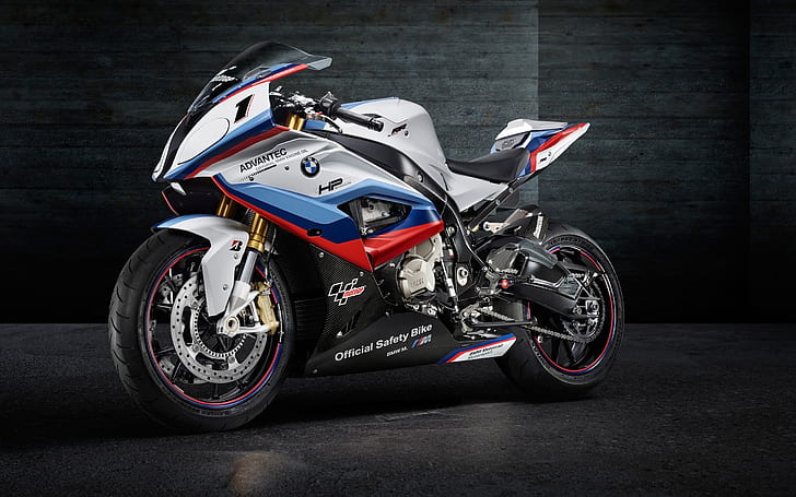 BMW S1000RR MotoGP Safety Bike HD, bmw, rowery, motocykle, rowery i motocykle, rower, motogp, s1000rr, bezpieczeństwo, Tapety HD