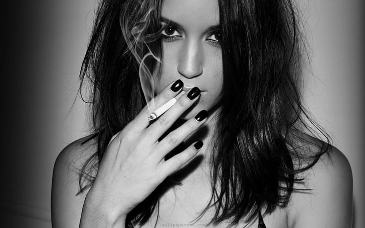 menina, 1920x1200, fumando, fumaça, garotas bonitas, HD papel de parede