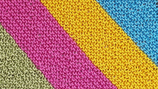 strisce, trama, maglia, filati multicolori, Sfondo HD HD wallpaper