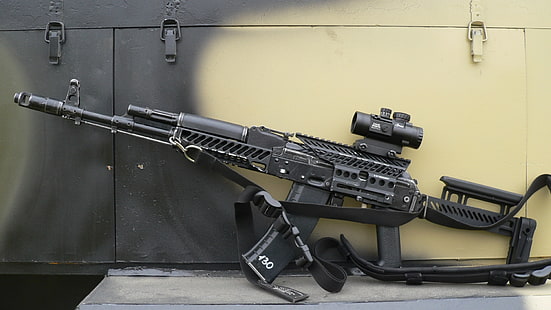 Waffen, Tuning, Waffe, Waffe, Brauch, AK-74, Kalaschnikow, HD-Hintergrundbild HD wallpaper