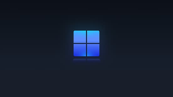 dpcdpc11, Windows 11, minimalism, mörkt läge, HD tapet HD wallpaper