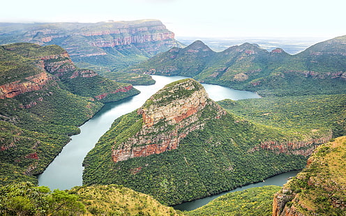 O Blade River Canyon é o terceiro maior desfiladeiro do mundo na África do Sul Image Ultra Hd Wallpapers for Mobile Desktops and Laptop 3840 × 2400, HD papel de parede HD wallpaper