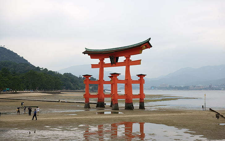 culture, gate, heritage, japan, landmark, modern, nation, oriental, traditional, HD wallpaper