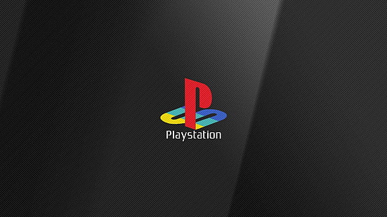 Sony PlayStation-logotyp, sony playstation, logotyp, konsol, play, HD tapet HD wallpaper