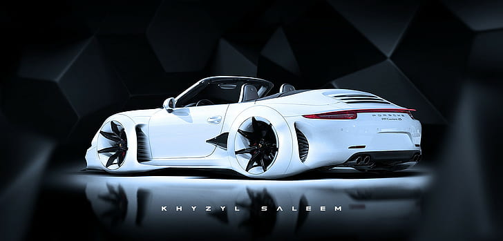Porsche 911 Carrera S, Khyzyl Saleem, samochód, Tapety HD