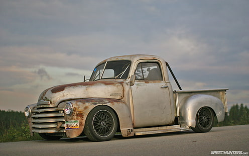 Chevrolet Truck Classic Car Classic Rust Hot Rod HD, รถยนต์, รถ, คลาสสิก, เชฟโรเลต, ร้อน, คัน, รถบรรทุก, สนิม, วอลล์เปเปอร์ HD HD wallpaper