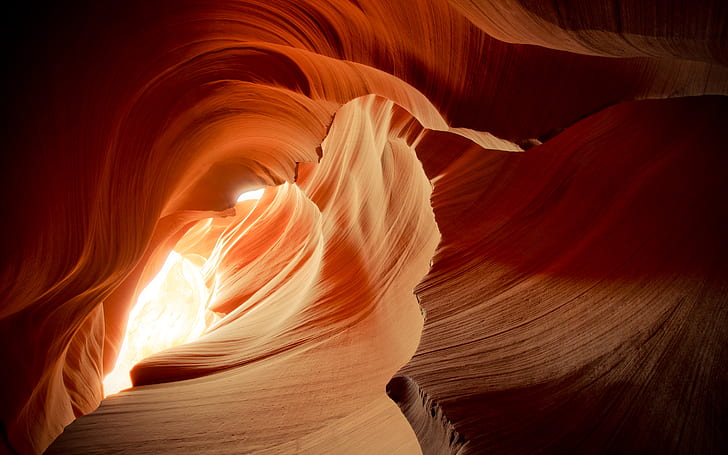 Antelope Canyon, Arizona, États-Unis, Fond d'écran HD