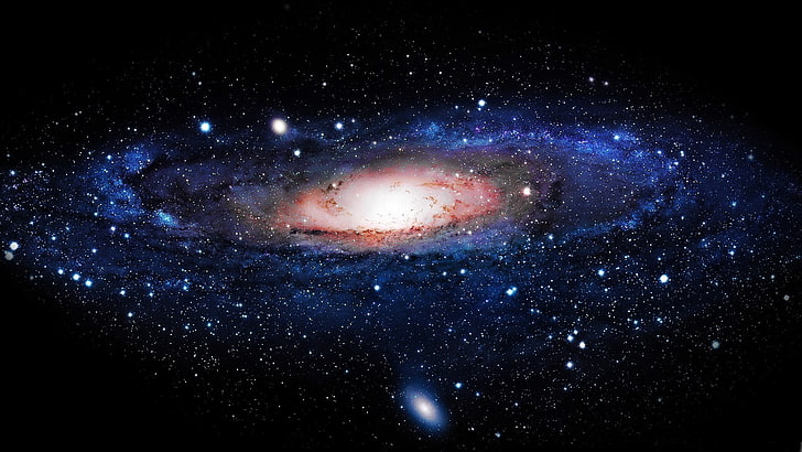 млечен път тапет, космос, галактика, HD тапет