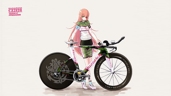 CZ2128 Delta, överherre, cykel, sport, cykel, Anime, HD tapet HD wallpaper