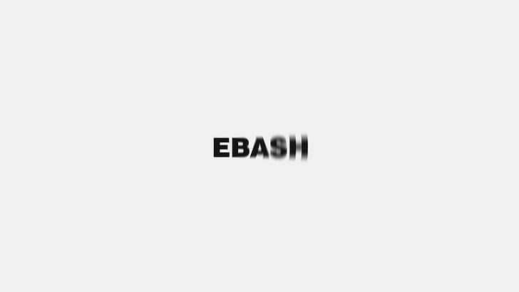 Motivational, Ebash, Minimalism, Font, White Background, motivational, ebash, minimalism, font, white background, HD wallpaper