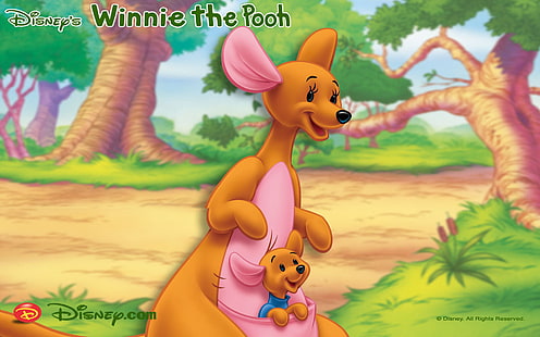 Winnie The Pooh Kanga E Roo Personagem Wallpaper Walt Disney Desktop Hd Wallpapers 1920 × 1200, HD papel de parede HD wallpaper