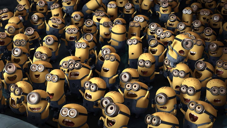 Minions wallpaper, Despicable Me, minions, movies, animated movies, HD wallpaper