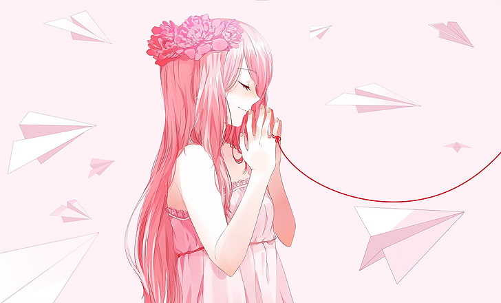 Anime, Anime Girls, Megurine Luka, Vocaloid, langes Haar, HD-Hintergrundbild