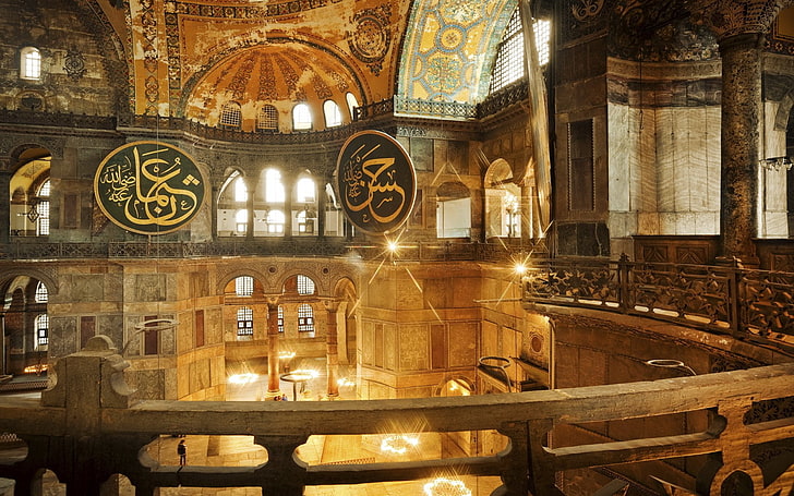 Mosques, Hagia Sophia, HD wallpaper