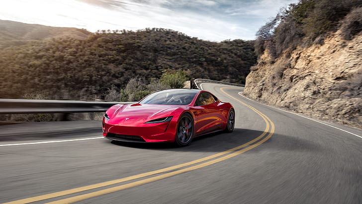 Roadster, Tesla, วอลล์เปเปอร์ HD