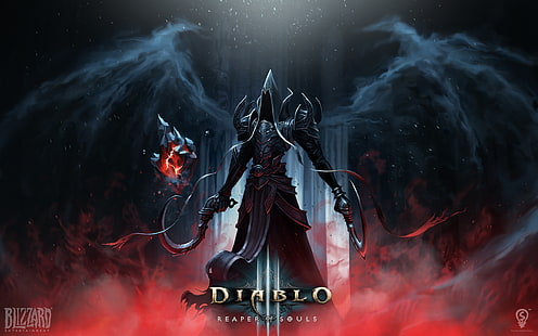 Diablo 3 Ceifador de Almas, diablo 3 poster, diablo, almas, ceifeira, HD papel de parede HD wallpaper