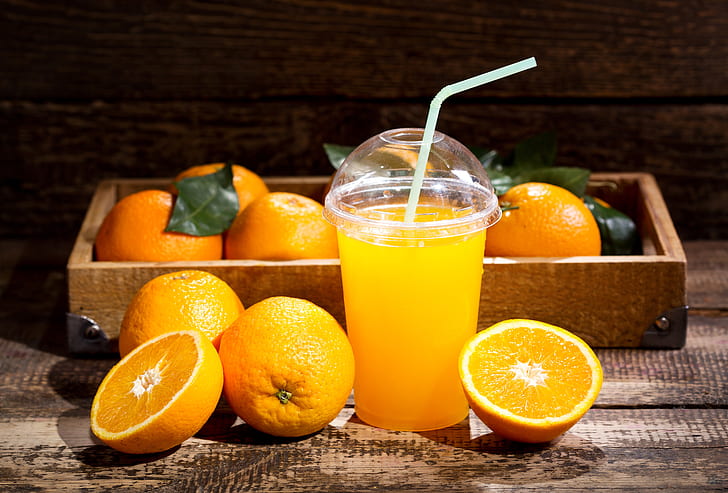 стекло, апельсин, тень, сок, цитрусовые, коробка, свежие, фрукты, апельсиновый сок, апельсины, HD обои