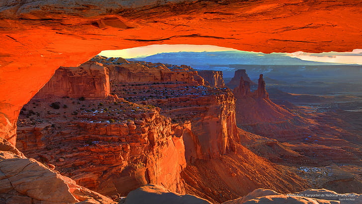 Mesa Arch, Parque Nacional Canyonlands, Utah, Parques Nacionales, Fondo de pantalla HD