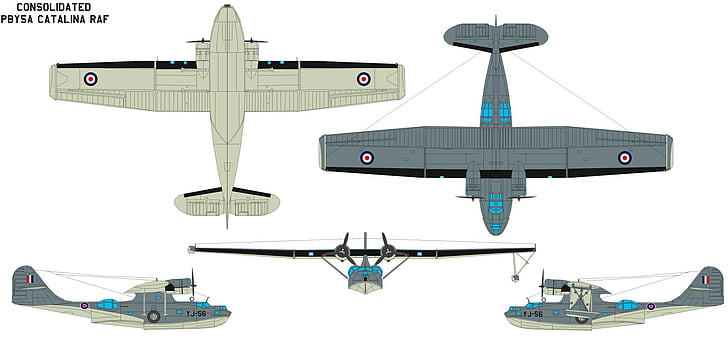 Military, Consolidated PBY Catalina, Patrol Aircraft, Seaplane, HD wallpaper