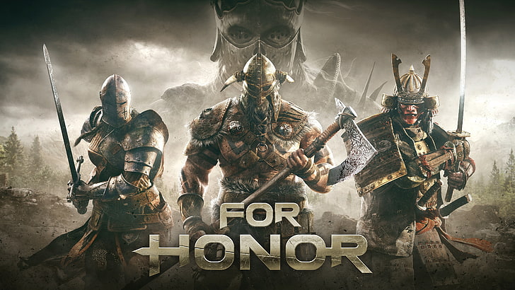 For Honor, videogiochi, guerriero, samurai, vichingo, cavaliere, guerra, Sfondo HD