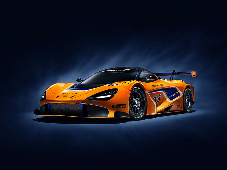McLaren 720s GT3, McLaren 720s, McLaren, 2019 Autos, Autos, HD, 4k, HD-Hintergrundbild