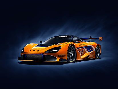 McLaren 720s GT3, McLaren 720s, McLaren, 2019 Autos, Autos, HD, 4k, HD-Hintergrundbild HD wallpaper