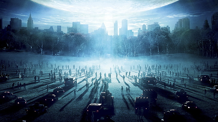 apocalyptic, city, dark, day, earth, horror, sci fi, stood, HD wallpaper