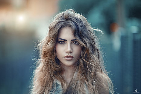 Frauen, Modell, Gesicht, Porträt, Alessandro Di Cicco, HD-Hintergrundbild HD wallpaper