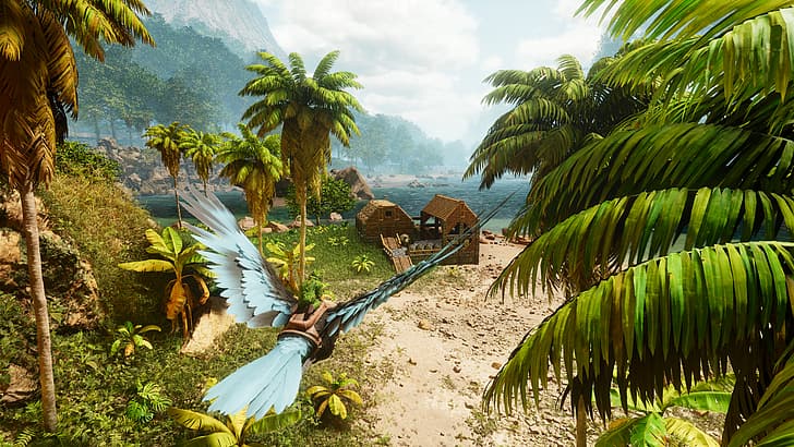 video game art, video games, PC gaming, Ark: Survival Evolved, ark survival ascended, HD wallpaper