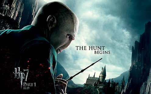 Harry Potter, Harry Potter and the Deathly Hallows, Lord Voldemort, ภาพยนตร์, วอลล์เปเปอร์ HD HD wallpaper