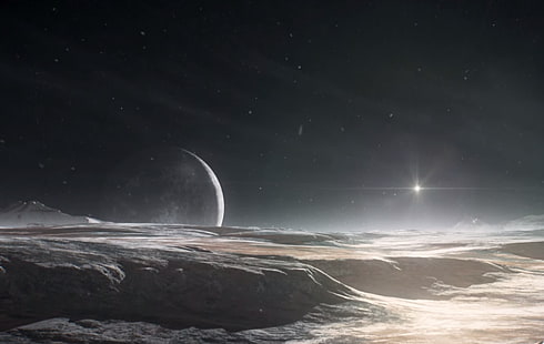 Pluto, Oberfläche, HD-Hintergrundbild HD wallpaper