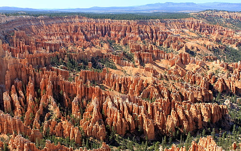 キャニオン、ブライスキャニオン国立公園、岩の形成、ユタ州、風景、砂漠、 HDデスクトップの壁紙 HD wallpaper