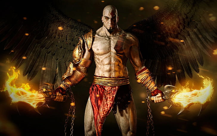 God of War Kratos HD, video games, war, god, kratos, HD wallpaper