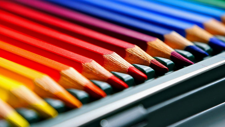 Coloured pencils, pencils, life, HD wallpaper | Wallpaperbetter