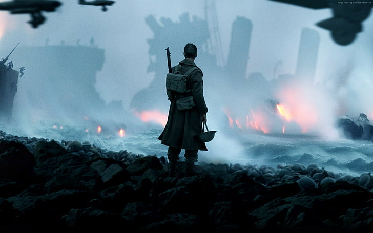 Cillian Murphy, Tom Hardy, Dunkirk, film terbaik, Wallpaper HD