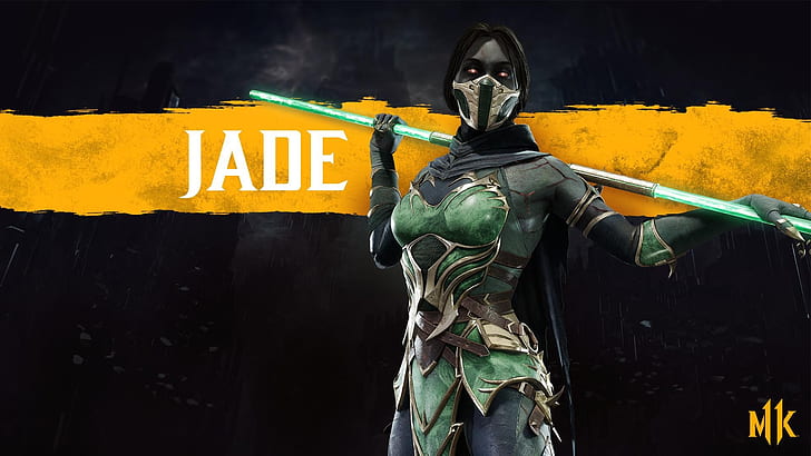 Video Game, Mortal Kombat 11, Jade (Mortal Kombat), HD wallpaper