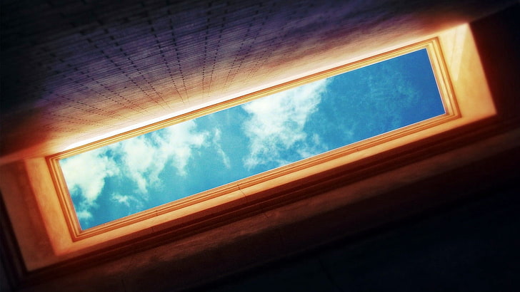 sky, wall, HD wallpaper