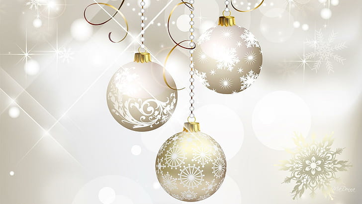 クリスマスシルバーゴールド、キラキラ、星、クリスマス、豪華な、フェリスナヴィダード、洗練された、シルバー、ゴールド、輝く、豪華な、3 d、 HDデスクトップの壁紙