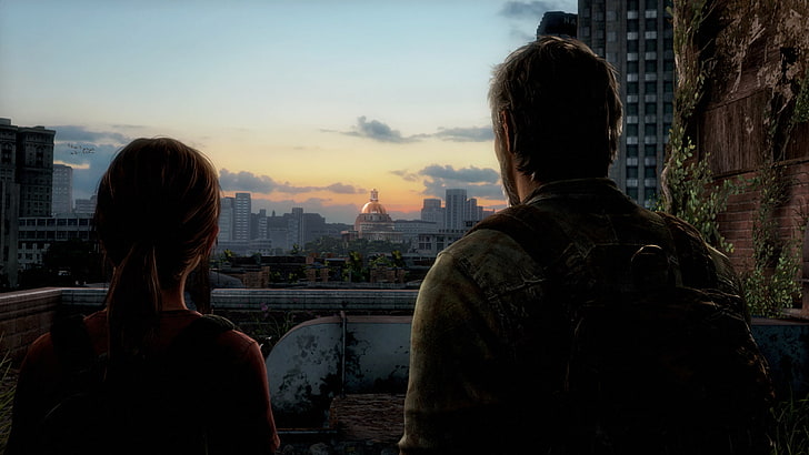 مبنى شاهق رمادي اللون ، The Last of Us، خلفية HD