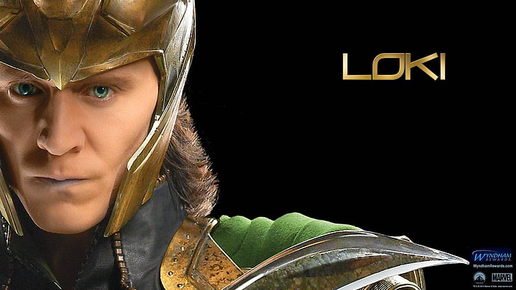 Carta da parati digitale Loki della Marvel, Loki, The Avengers, Marvel Comics, Tom Hiddleston, Sfondo HD