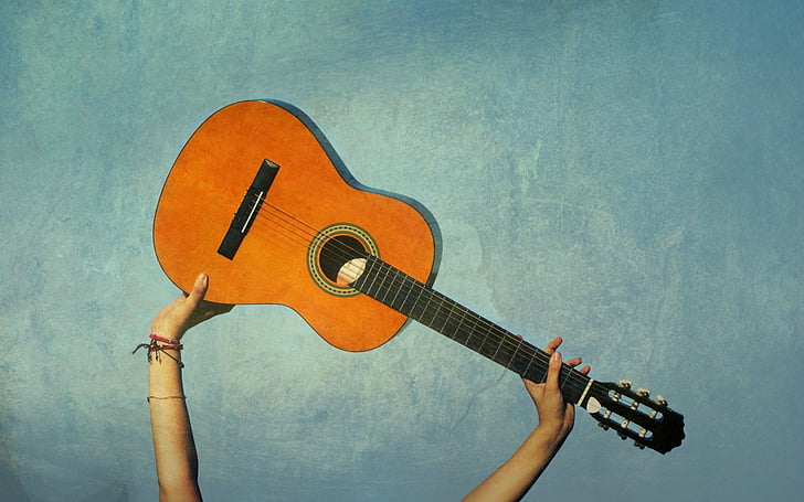 アコースティック ギター 音楽 Hdデスクトップの壁紙 Wallpaperbetter