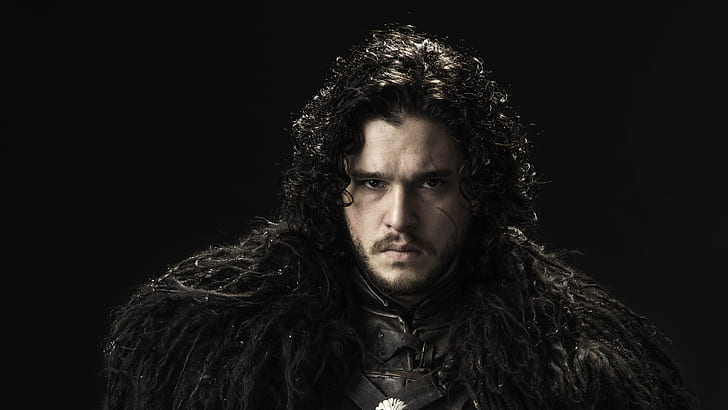 Game of Thrones, Kit Harington as Jon Snow, game of thrones male character, Game, Thrones, Kit, Harington, Jon, Snow, HD wallpaper