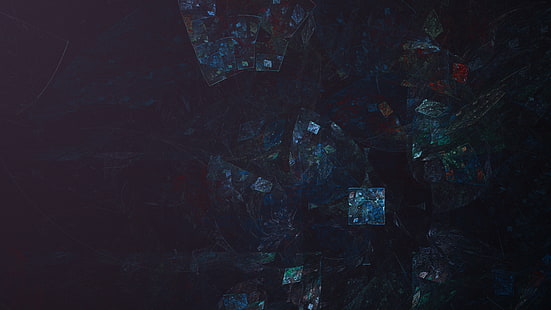 abstracto, fractal 3D, Fondo de pantalla HD HD wallpaper