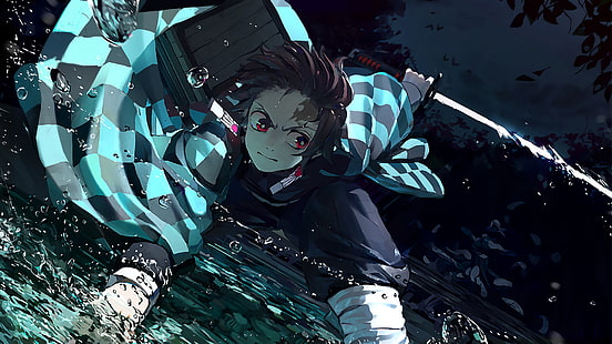 Anime, Demon Slayer: Kimetsu no Yaiba, Tanjirou Kamado, วอลล์เปเปอร์ HD HD wallpaper