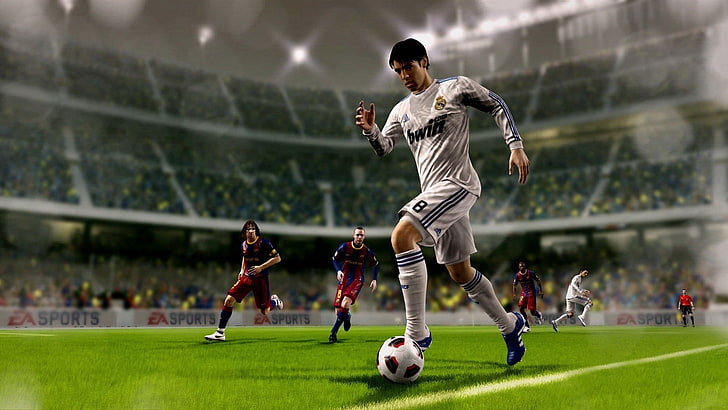 Ricardo Kaka FIFA game character wallpaper, Real Madrid, Kaká, FIFA 16, HD wallpaper